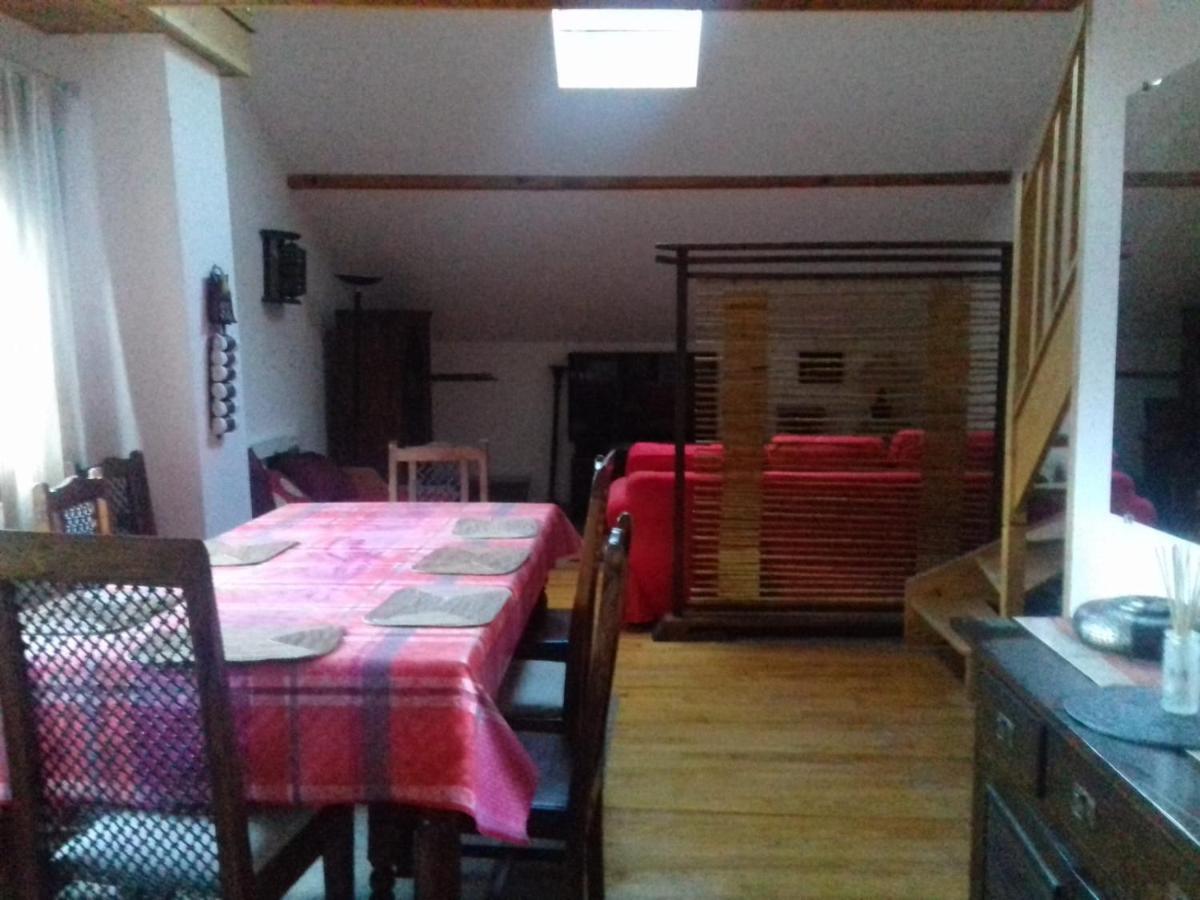 Appartement En Loft 50M2 Dans Maison Avec Chambre En Mezzanine Et Canapes Lits Dans Salon Saint-Pierre-de-Chartreuse Exterior foto